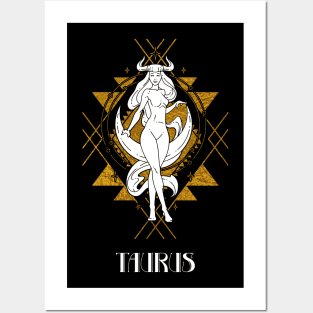 Taurus zodiac sign Posters and Art